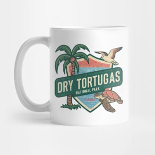 Retro Dry Tortugas National Park Wildlife Mug